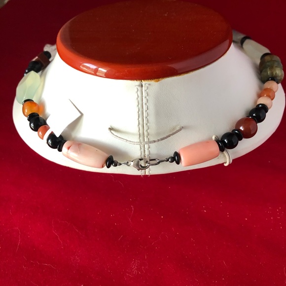 AD LOPEZ Mixed Stone Necklace - Picture 4 of 4